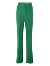 Max Mara Pantalone Cosmo Verde In Green