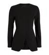 Max Mara Girone Jersey Jacket In Black