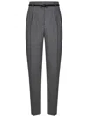 Max Mara Maxmara Studio Prosit Trousers In Grey