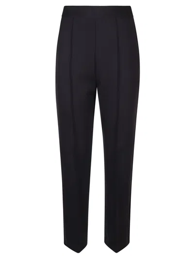 Max Mara Tailored High-waist Trousers In Black
