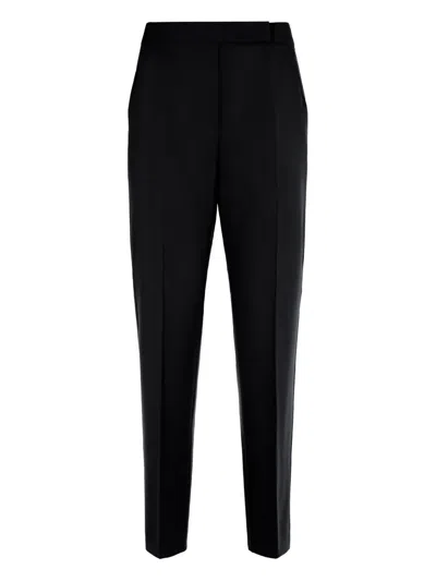 Max Mara Tailored High-waisted Trousers In Black