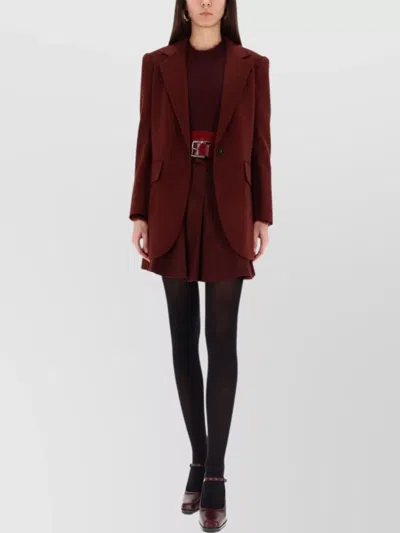 MAX MARA TAILORED JACKET FEATURING STRUCTURED SHOULDERS