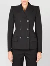 Max Mara Tailored Jacket Featuring Structured Shoulders In Black