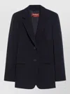 Max Mara Tailored Jacket Linz Notched Lapels Buttons In Multi