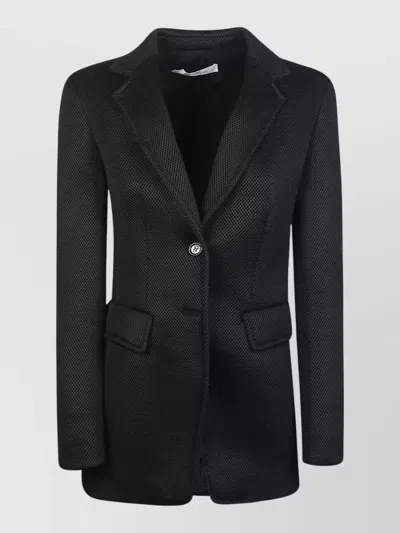 Max Mara Tailored Jacket Long Sleeves Notched Lapel