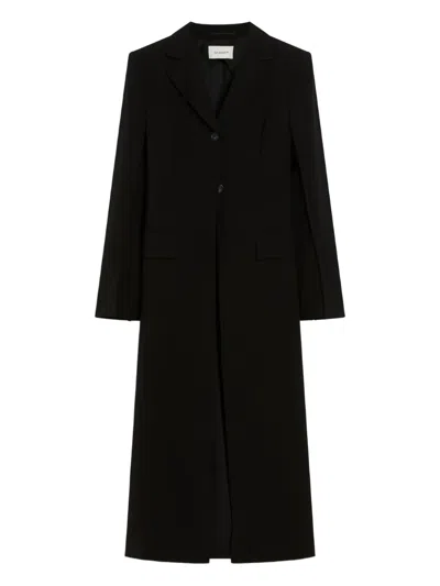 Max Mara Tailored Longline Blazer In Black