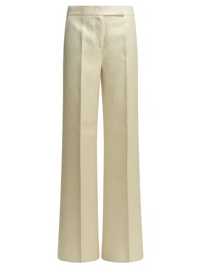 Max Mara Tailored Pants Trousers Beige In Neutral