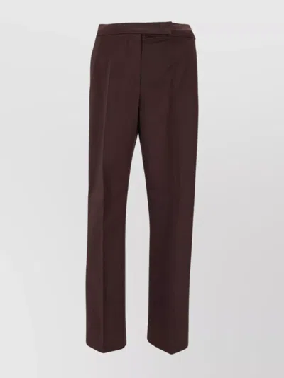 MAX MARA TAILORED PLEATED TROUSERS WITH POCKETS