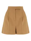 Max Mara Zic Shorts In 褐色
