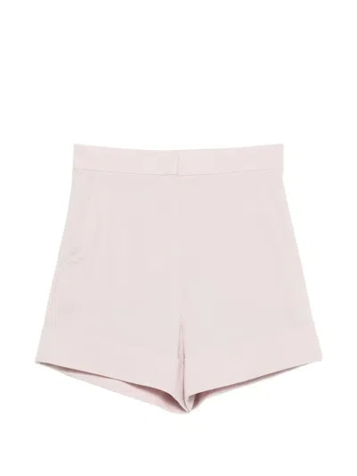 Max Mara Tailored Shorts In Pink