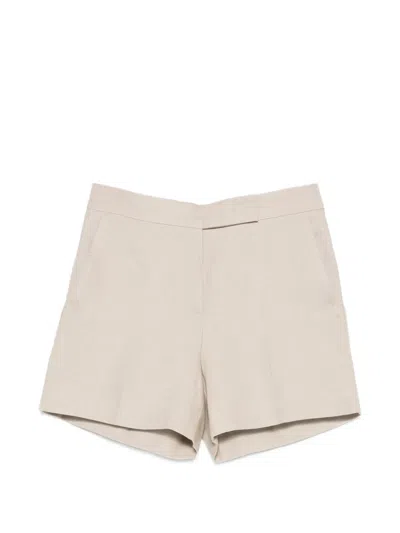 Max Mara Tailored Shorts In White