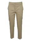 Max Mara Camel Satin Lince1234 Cropped Trousers