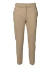 Max Mara Camel Viscose Blend Pegno Pants