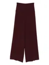 Max Mara Tailored Trousers In Purple