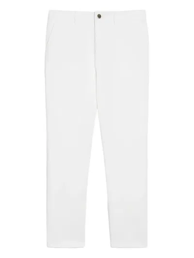 Max Mara Studio Detroit Long Trouser White