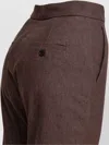 Max Mara Tailored Trousers With Belt Loops And Buttoned Back Pockets