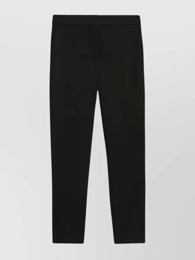 MAX MARA TAILORED TROUSERS WITH BELT LOOPS AND POCKETS