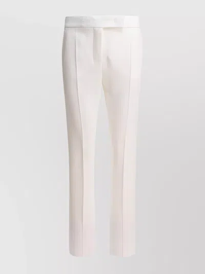 MAX MARA TAILORED TROUSERS WITH PLEATED FRONT AND POCKETS