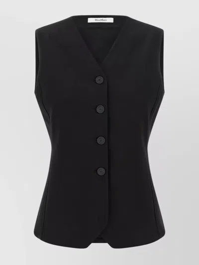 MAX MARA TAILORED VEST FEATURING BUTTON DETAILING