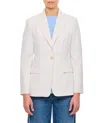 Max Mara Tailored White Jacket With Wide Lapels