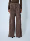 Max Mara Tailored Wool-blend Pants In Multi