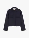 Max Mara Knitted Jacket In Animal Print