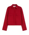 Max Mara Talamo Casual Jacket In Red