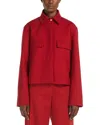 Max Mara Talamo Casual Jacket In Red