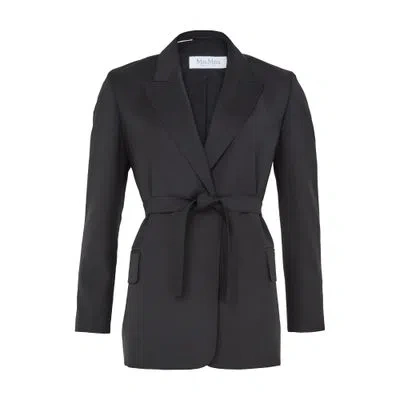 Max Mara Talento Blazer In Black