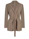 Max Mara "talento" Blazer In Brown