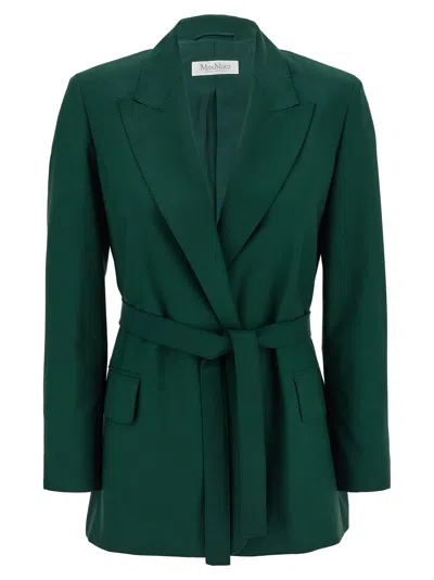 Max Mara 'talento' Blazer In Green