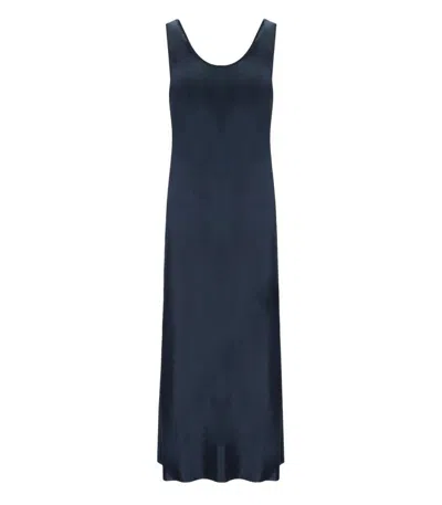 Max Mara Talete Blue Midi Dress