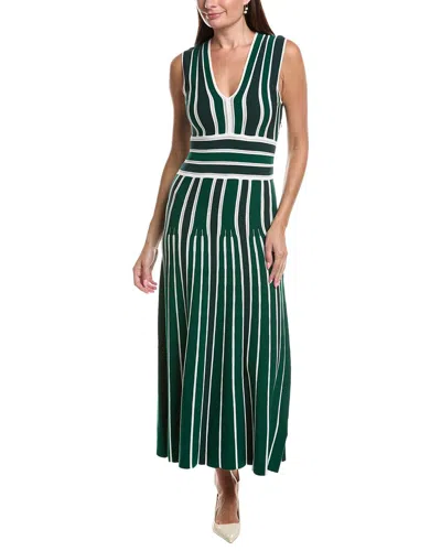 Max Mara Tallone Knit Dress In Multi
