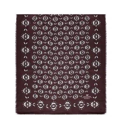 Max Mara Tambuto Brown Scarf