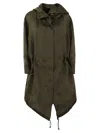 MAX MARA MAX MARA TAMBUTO SILK ORGANZA OVERSIZE PARKA