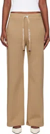 Max Mara Tan Bali Lounge Pants In 002 Camel