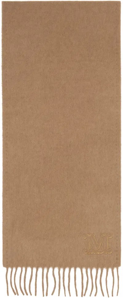 Max Mara Tan Clara Scarf