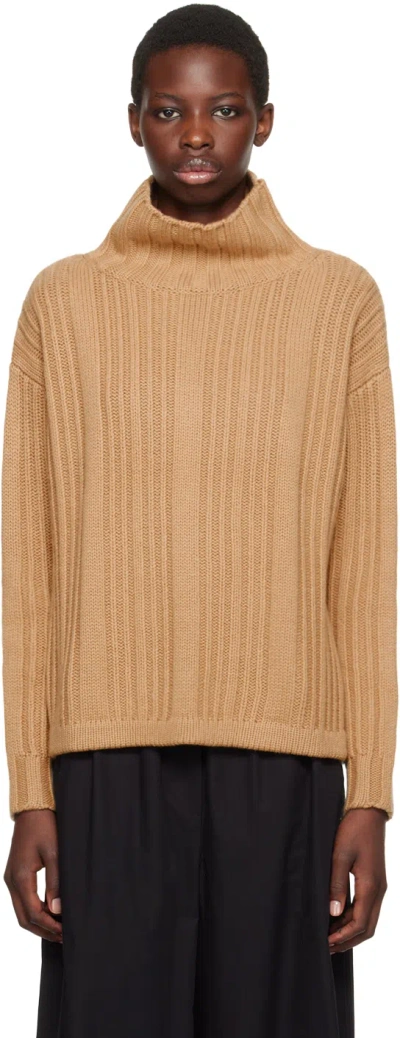 MAX MARA TAN VITALBA TURTLENECK