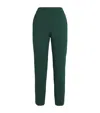 Max Mara Tapered Trousers In Green