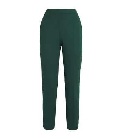 Max Mara Tapered Trousers In Green