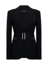 MAX MARA MAX MARA TASSEL DETAILED COLLARED JACKET