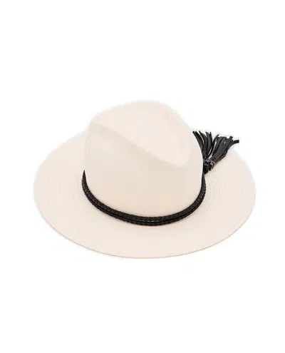 Max Mara Tassel Detailed Hat In 001 White