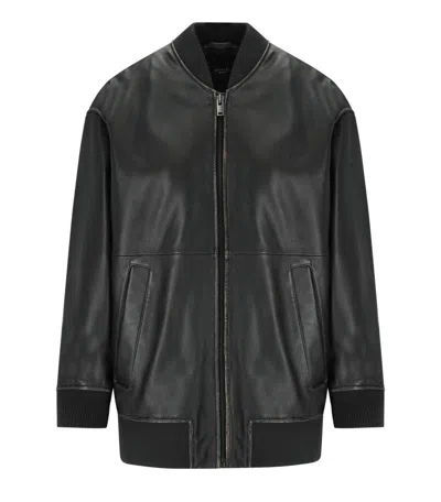 Max Mara Tattico Black Bomber Jacket