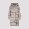Max Mara Novef Down Jacket In Taupe