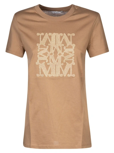 Max Mara Taverna T-shirt In Argilla