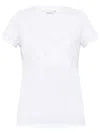Max Mara Short Sleeve Crew Neck Top In Multi