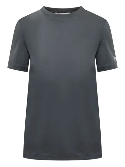 Max Mara Scuba Jersey T-shirt In Blue