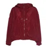 Max Mara Tea Parka In Anti-drip Taffeta In Red