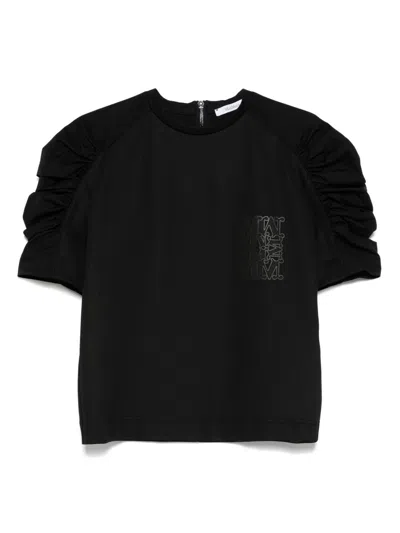 MAX MARA TECHNICAL JERSEY T-SHIRT