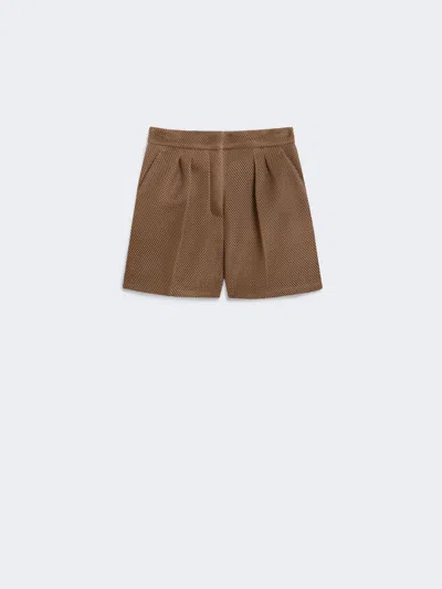 MAX MARA TECHNICAL MESH SHORTS